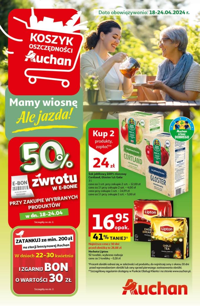 Gazetka promocyjna Auchan str. 1