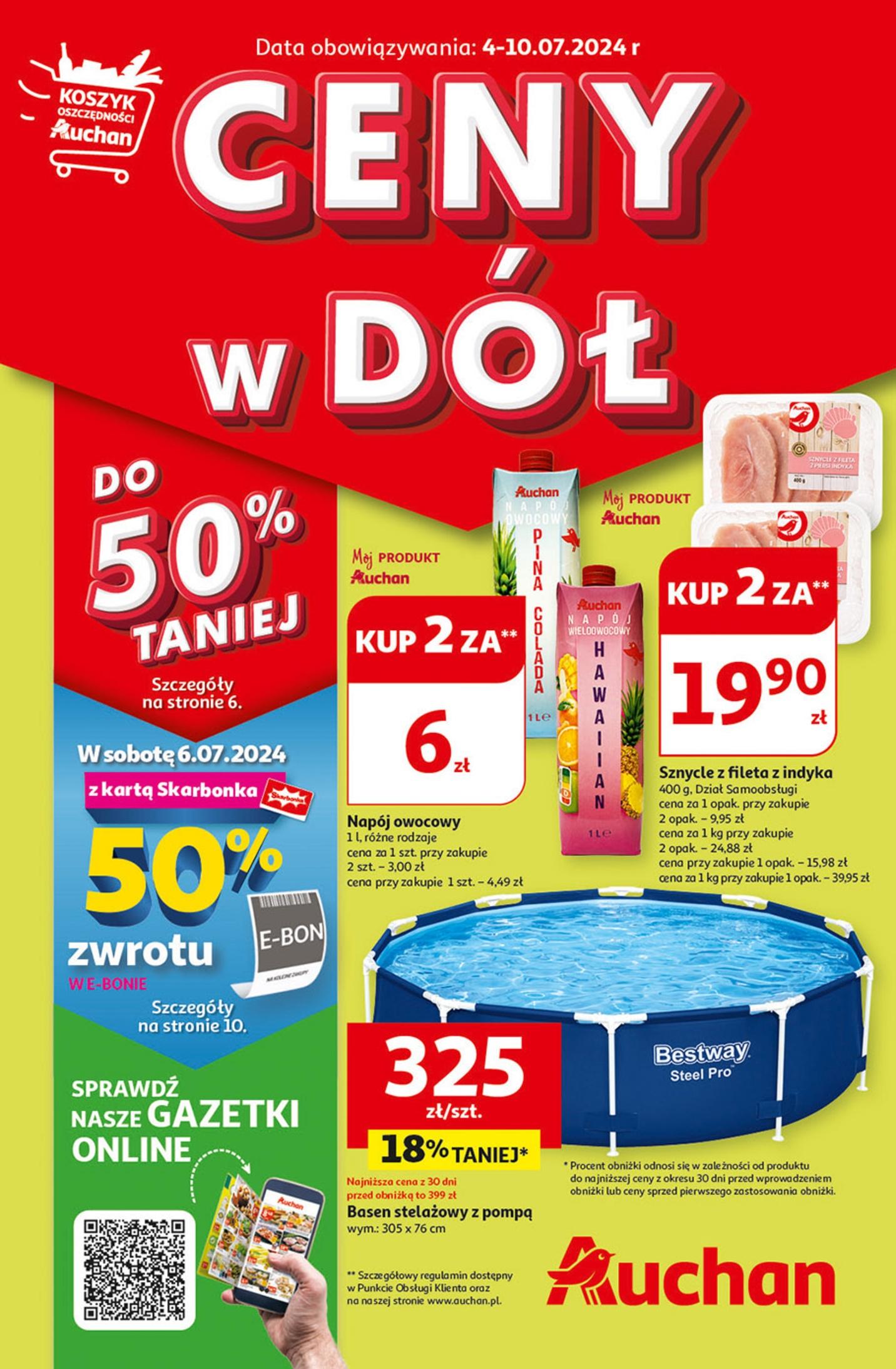 Gazetka promocyjna Auchan str. 1
