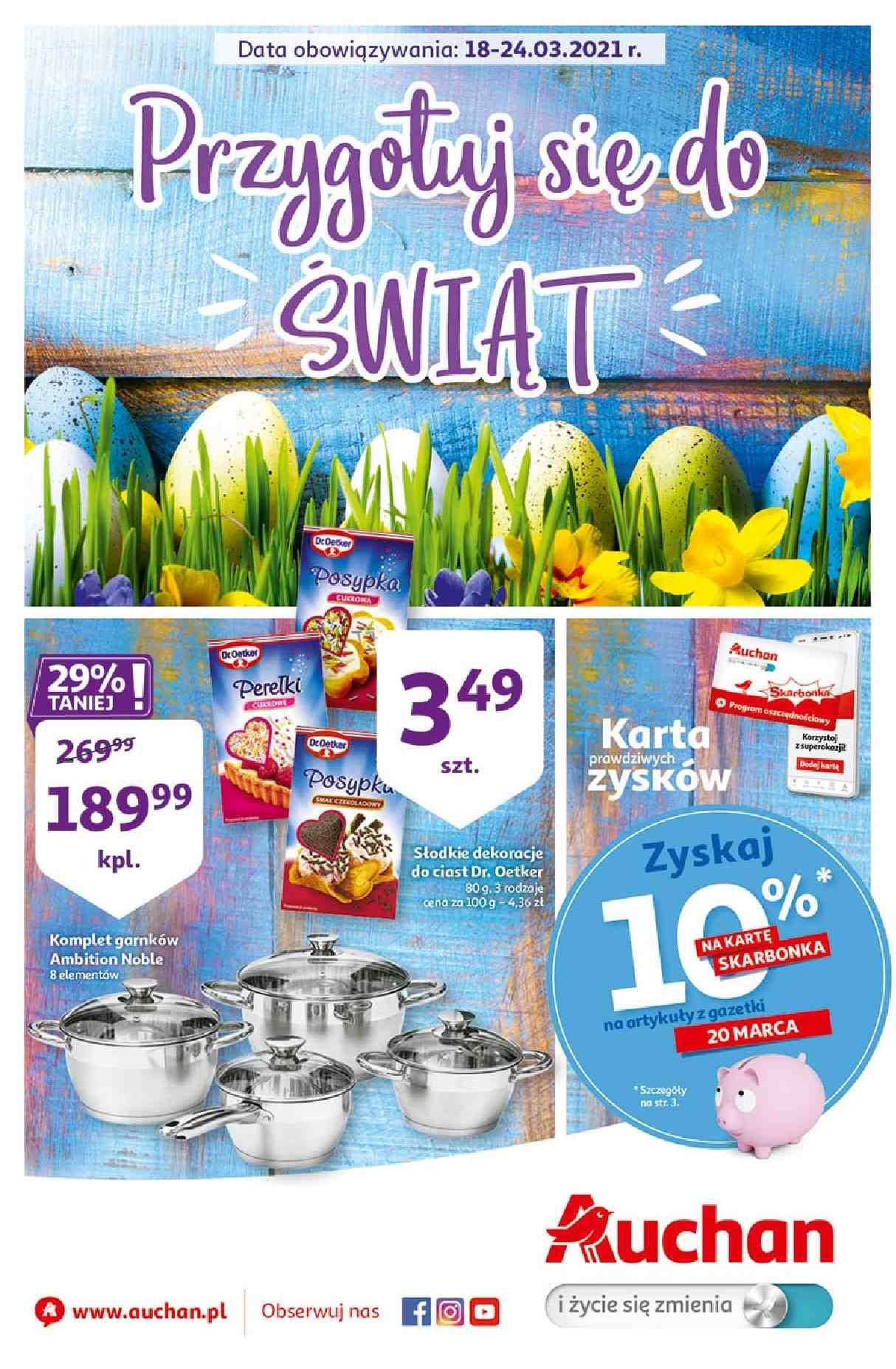 Gazetka promocyjna Auchan str. 1