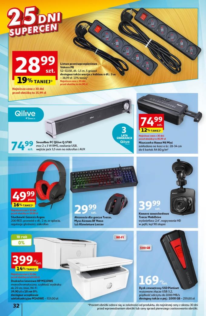 Gazetka promocyjna Auchan str. 32
