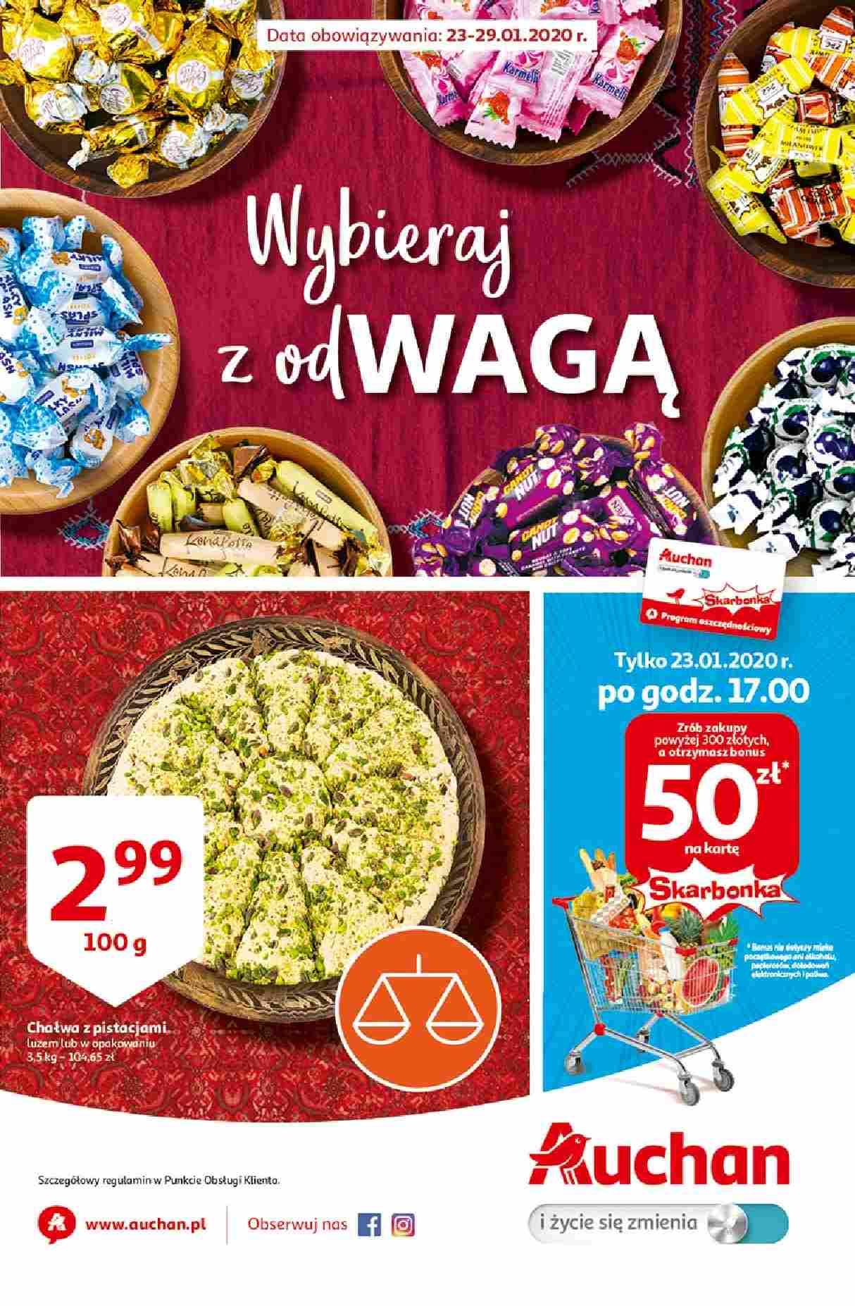 Gazetka promocyjna Auchan str. 1