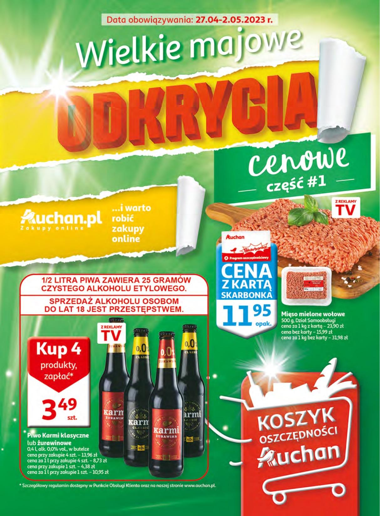 Gazetka promocyjna Auchan str. 1
