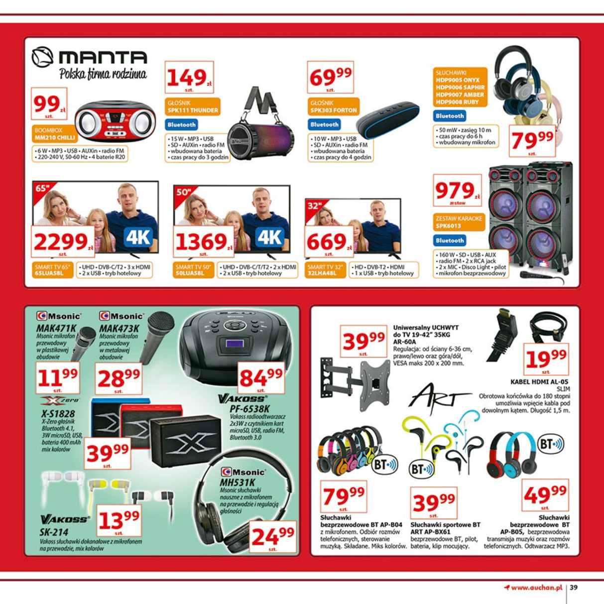 Gazetka promocyjna Auchan str. 39