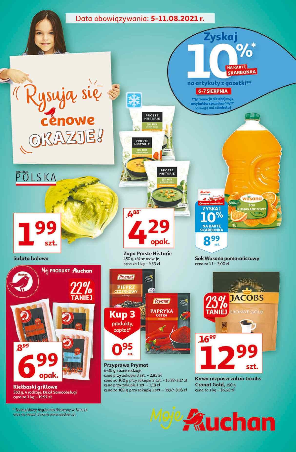 Gazetka promocyjna Auchan str. 1