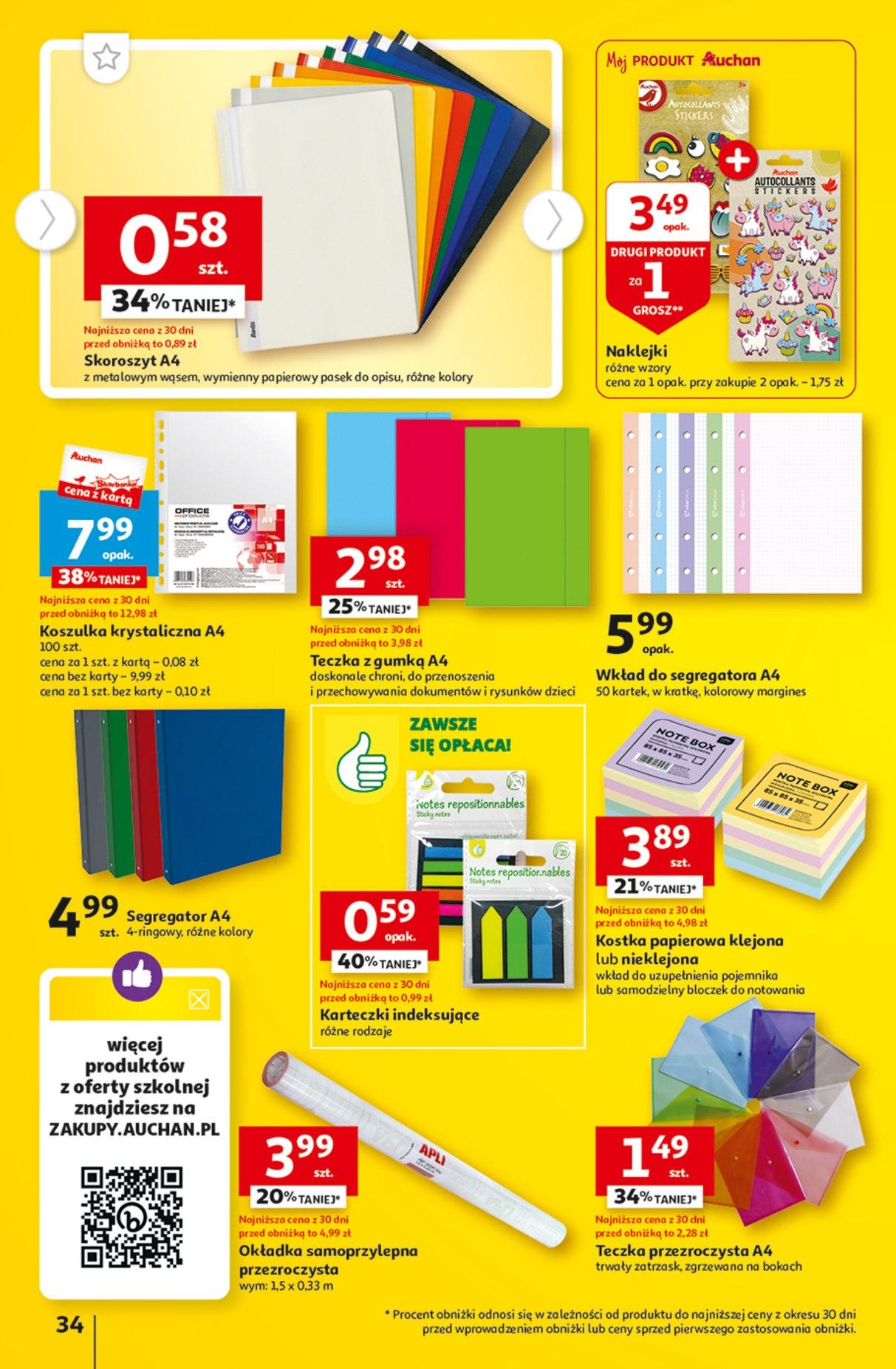 Gazetka promocyjna Auchan str. 34