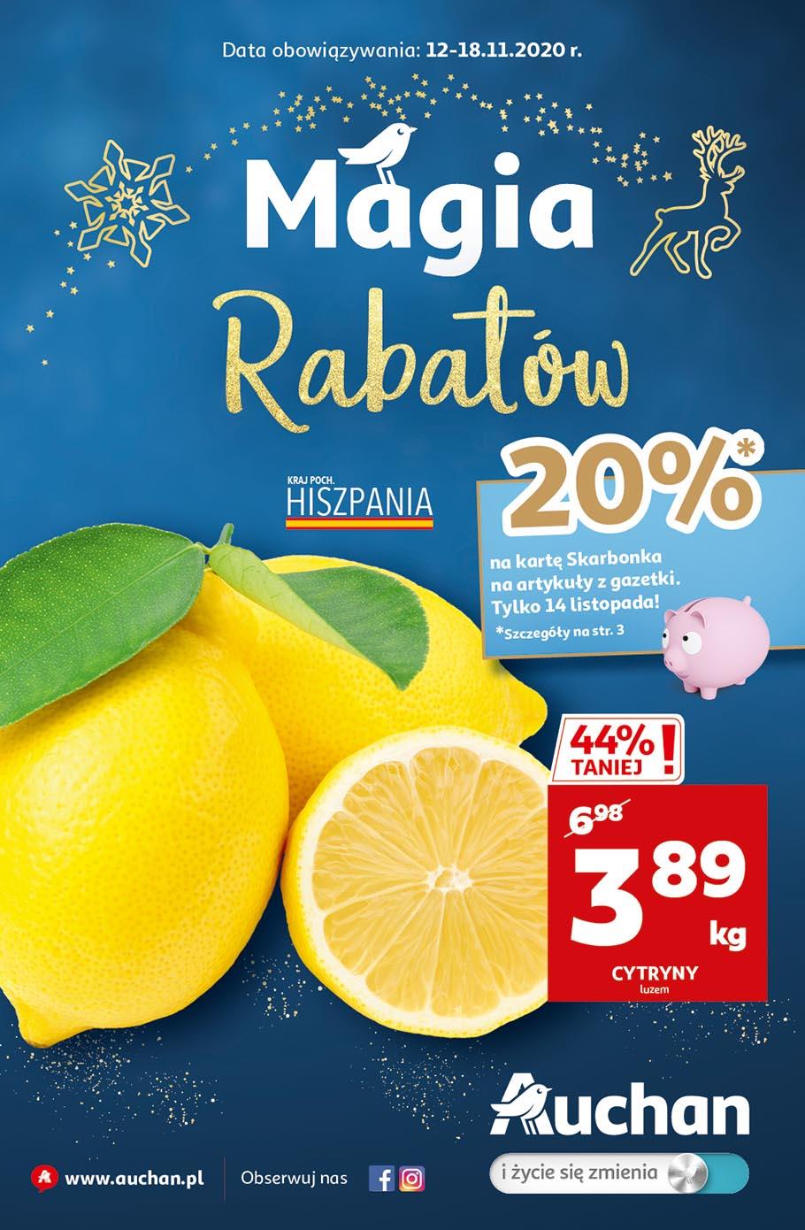 Gazetka promocyjna Auchan str. 1