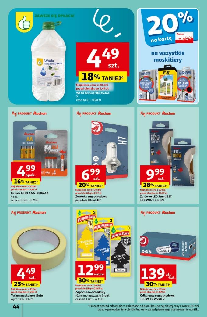 Gazetka promocyjna Auchan str. 44