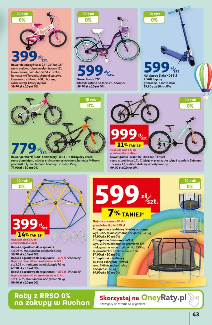 Gazetka promocyjna Auchan str. 43