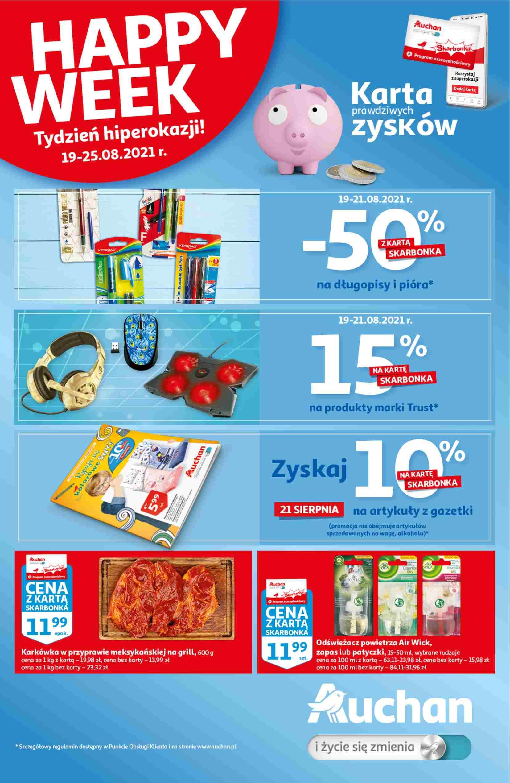 Gazetka promocyjna Auchan str. 1