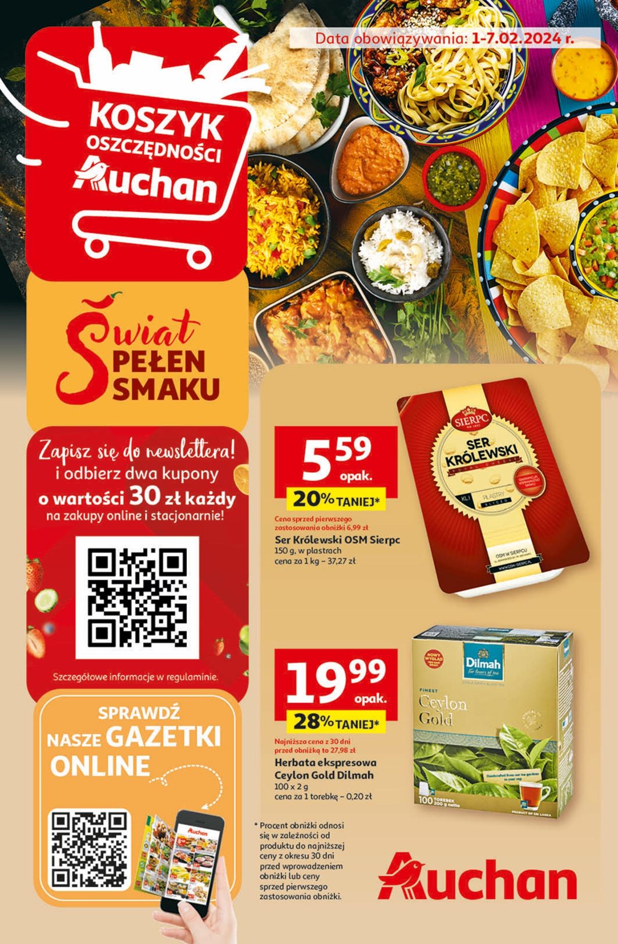 Gazetka promocyjna Auchan str. 1