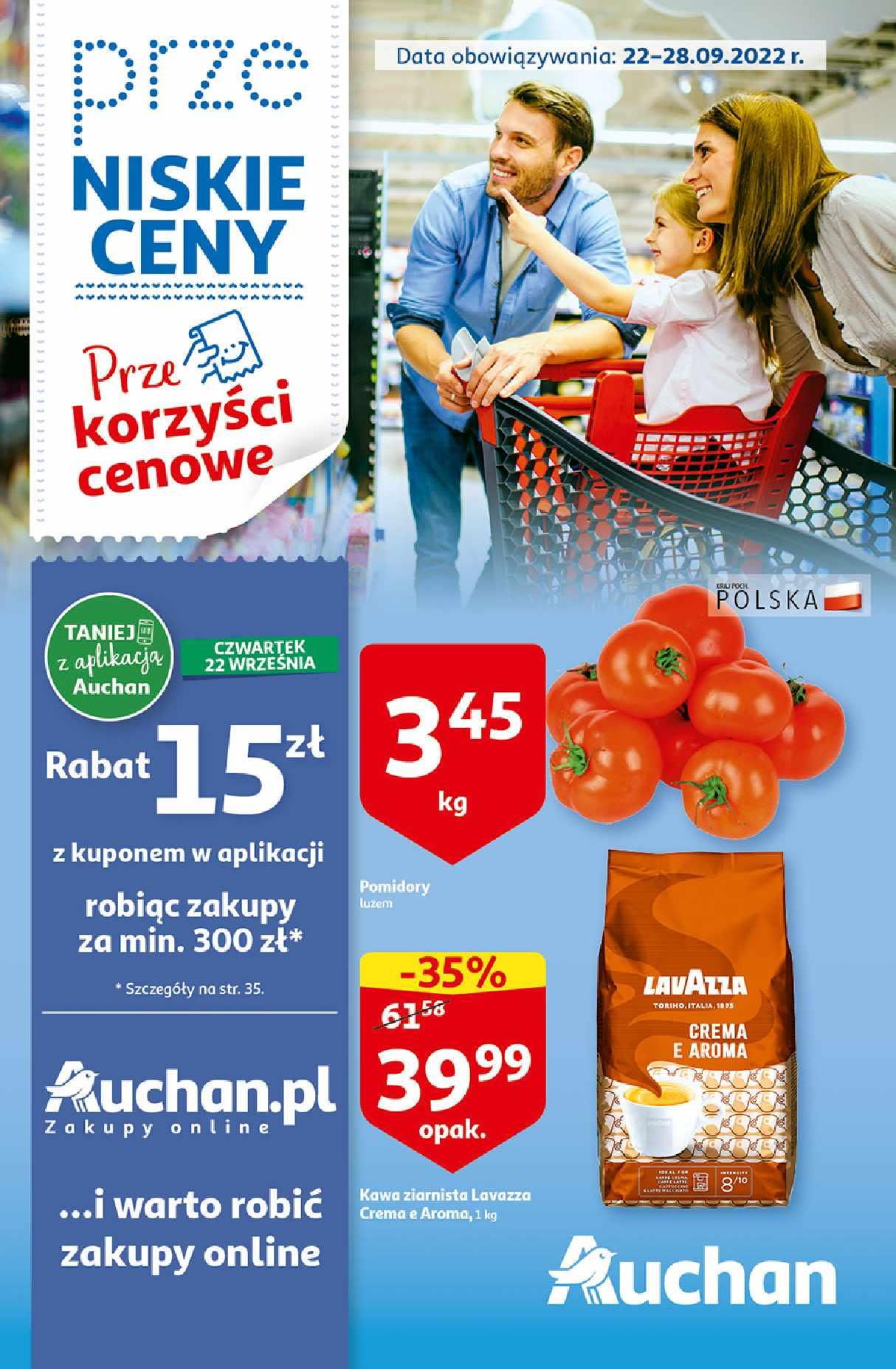 Gazetka promocyjna Auchan str. 1