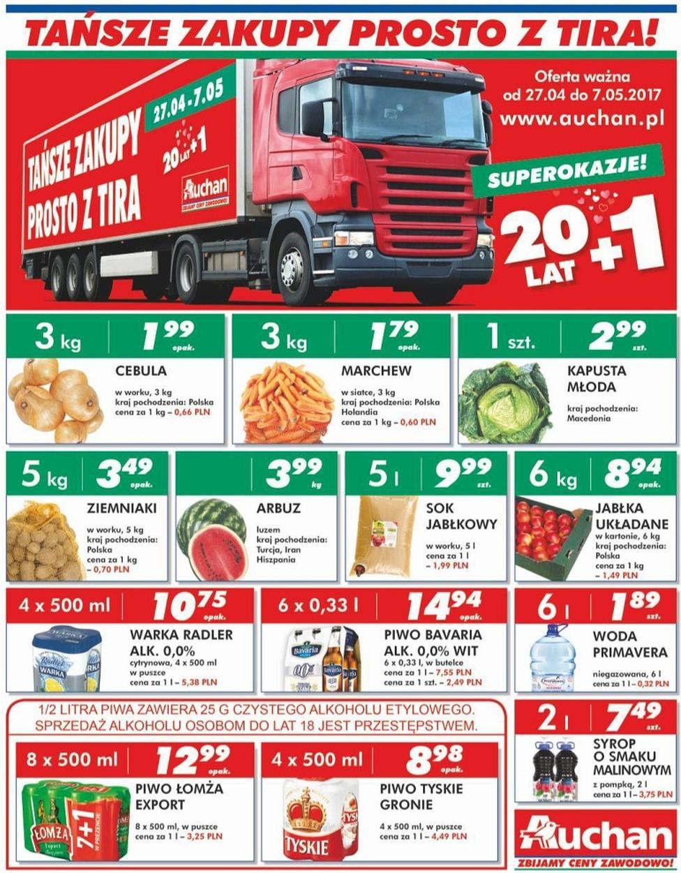 Gazetka promocyjna Auchan str. 1
