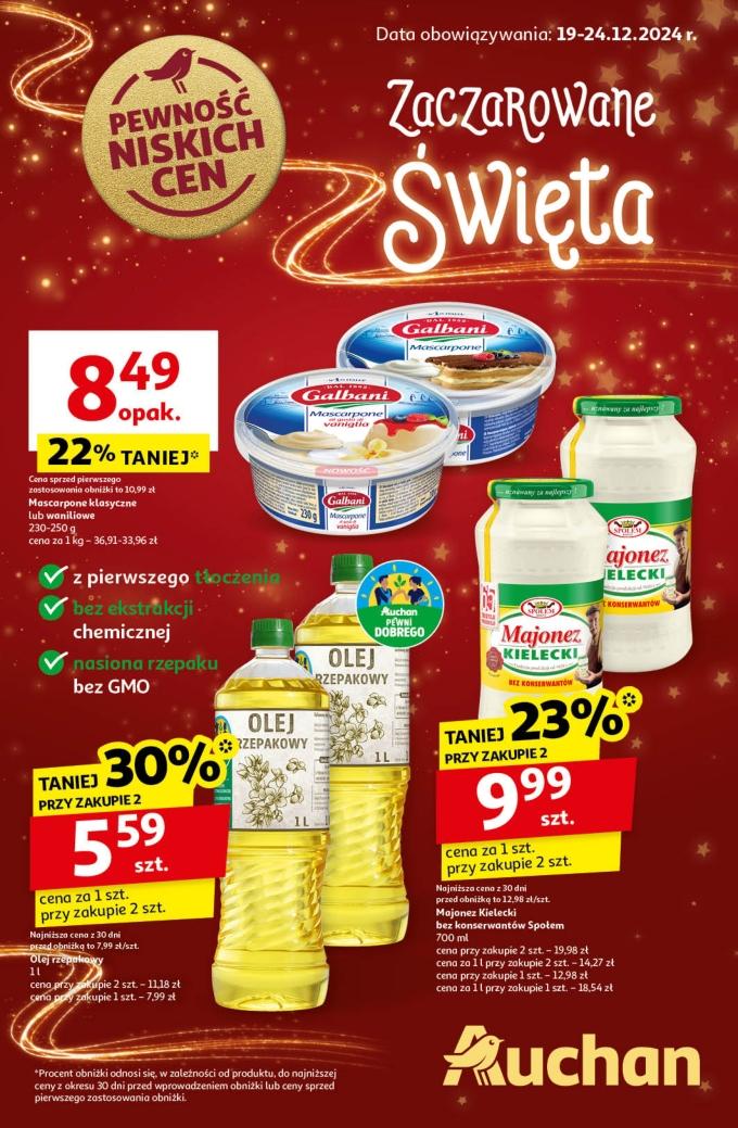 Gazetka promocyjna Auchan str. 1