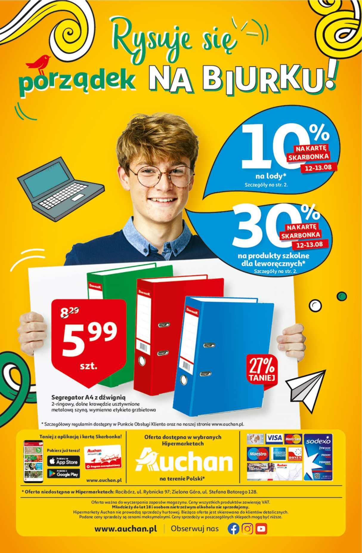 Gazetka promocyjna Auchan str. 1