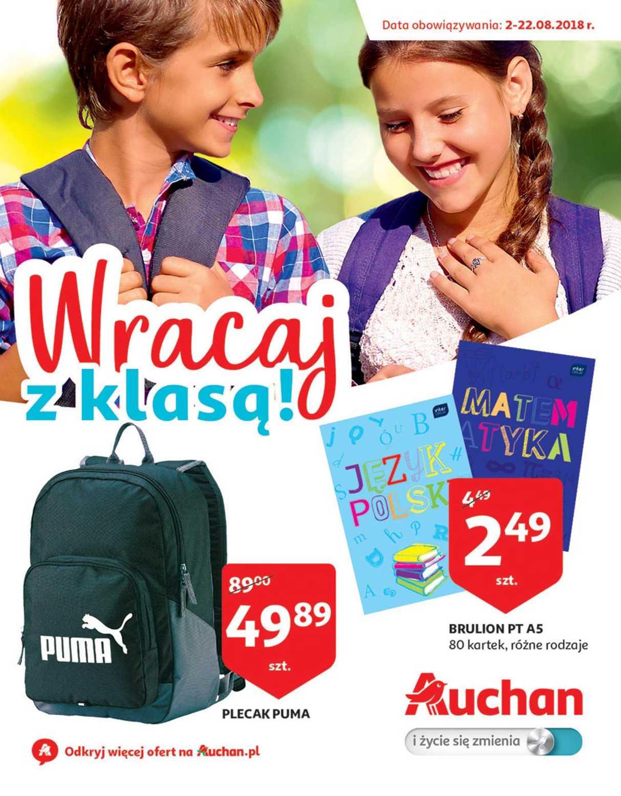 Gazetka promocyjna Auchan str. 1