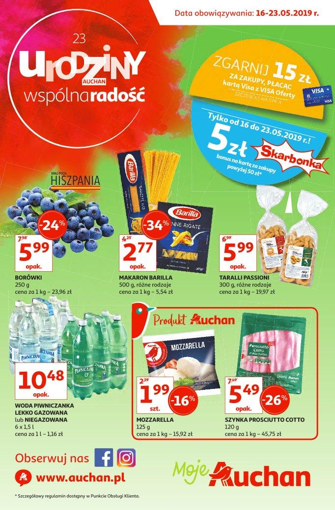 Gazetka promocyjna Auchan str. 1