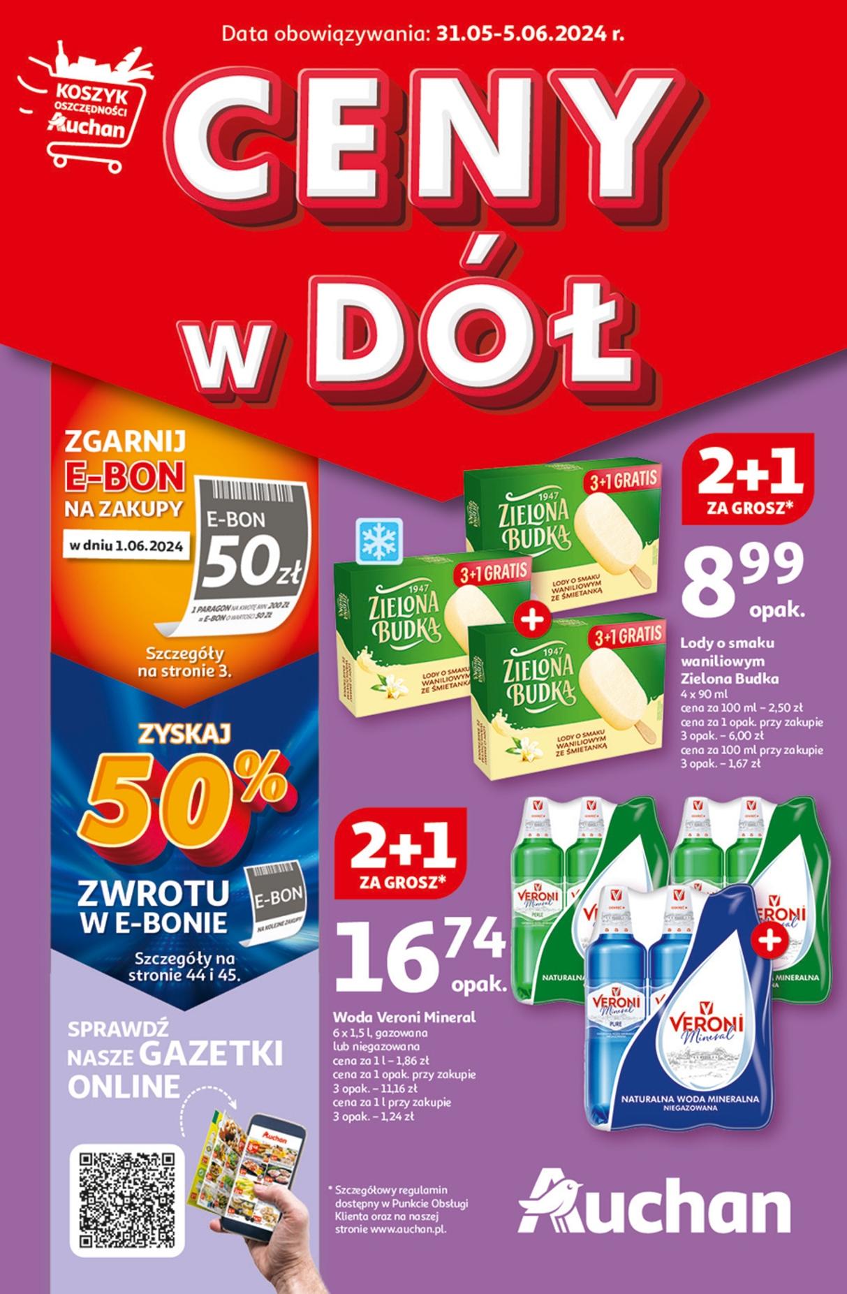 Gazetka promocyjna Auchan str. 1