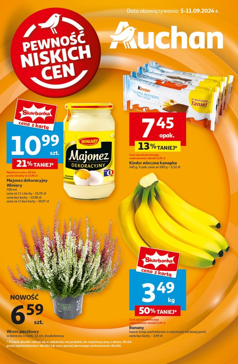 Gazetka promocyjna Auchan str. 1