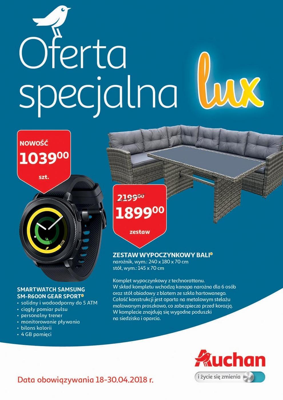 Gazetka promocyjna Auchan str. 1