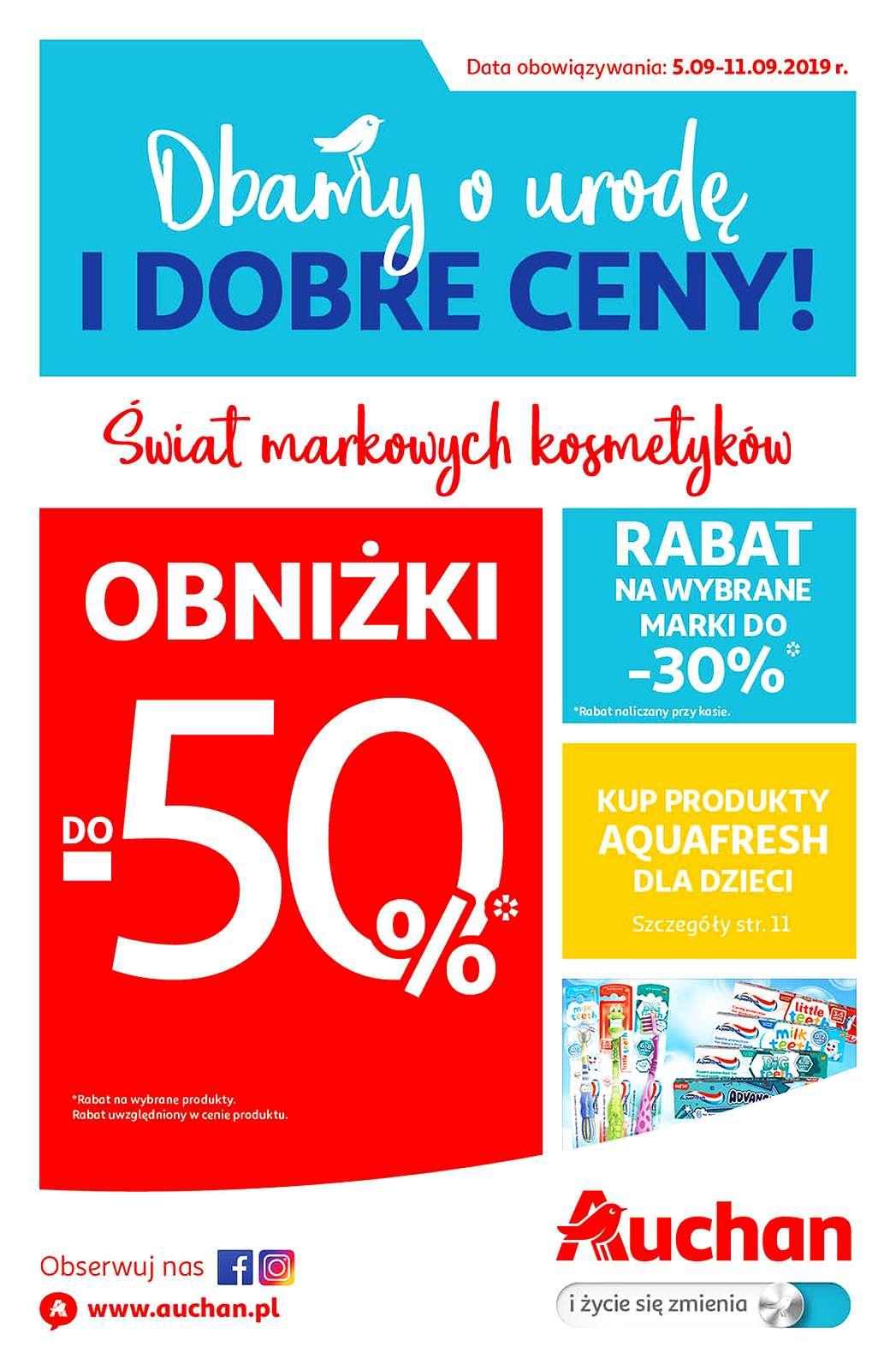 Gazetka promocyjna Auchan str. 1