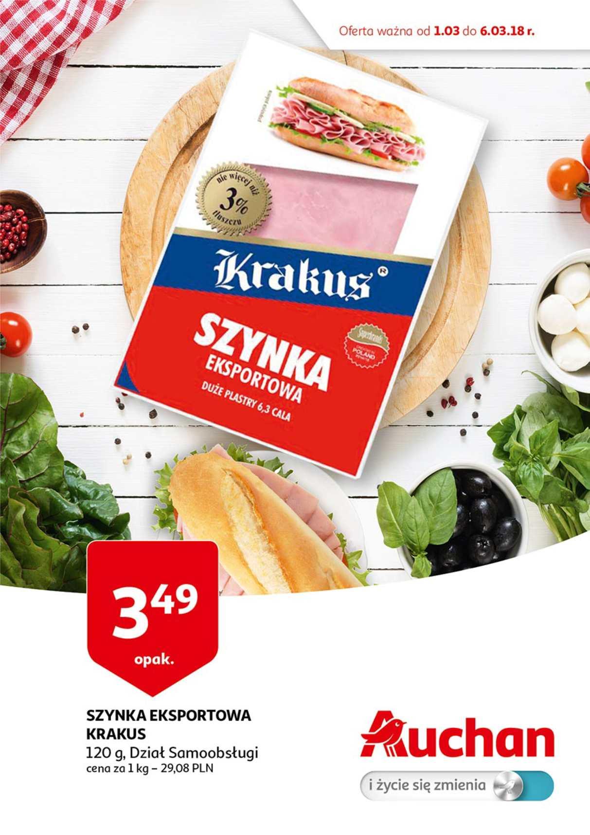 Gazetka promocyjna Auchan str. 1