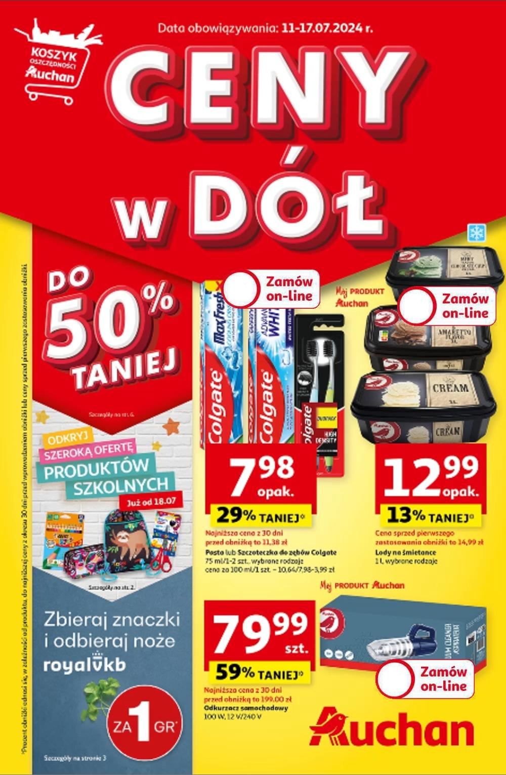 Gazetka promocyjna Auchan str. 1