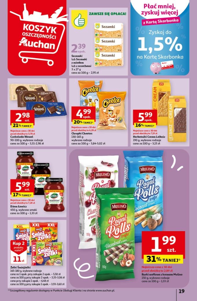 Gazetka promocyjna Auchan str. 19