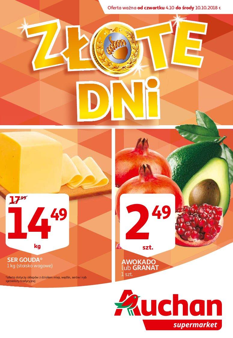 Gazetka promocyjna Auchan str. 1
