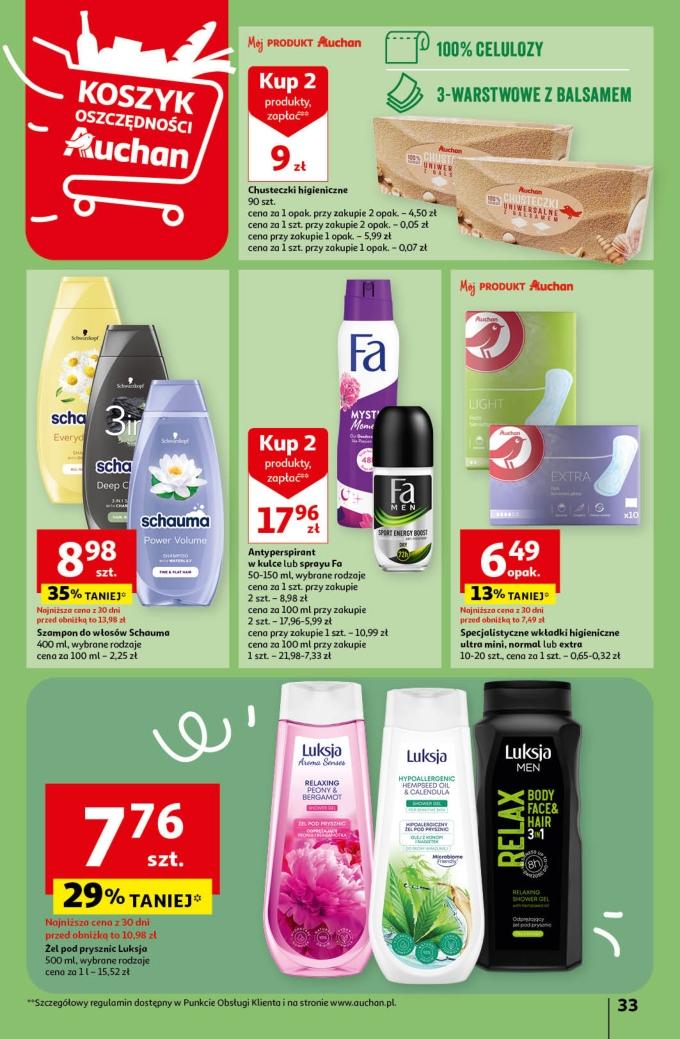 Gazetka promocyjna Auchan str. 33