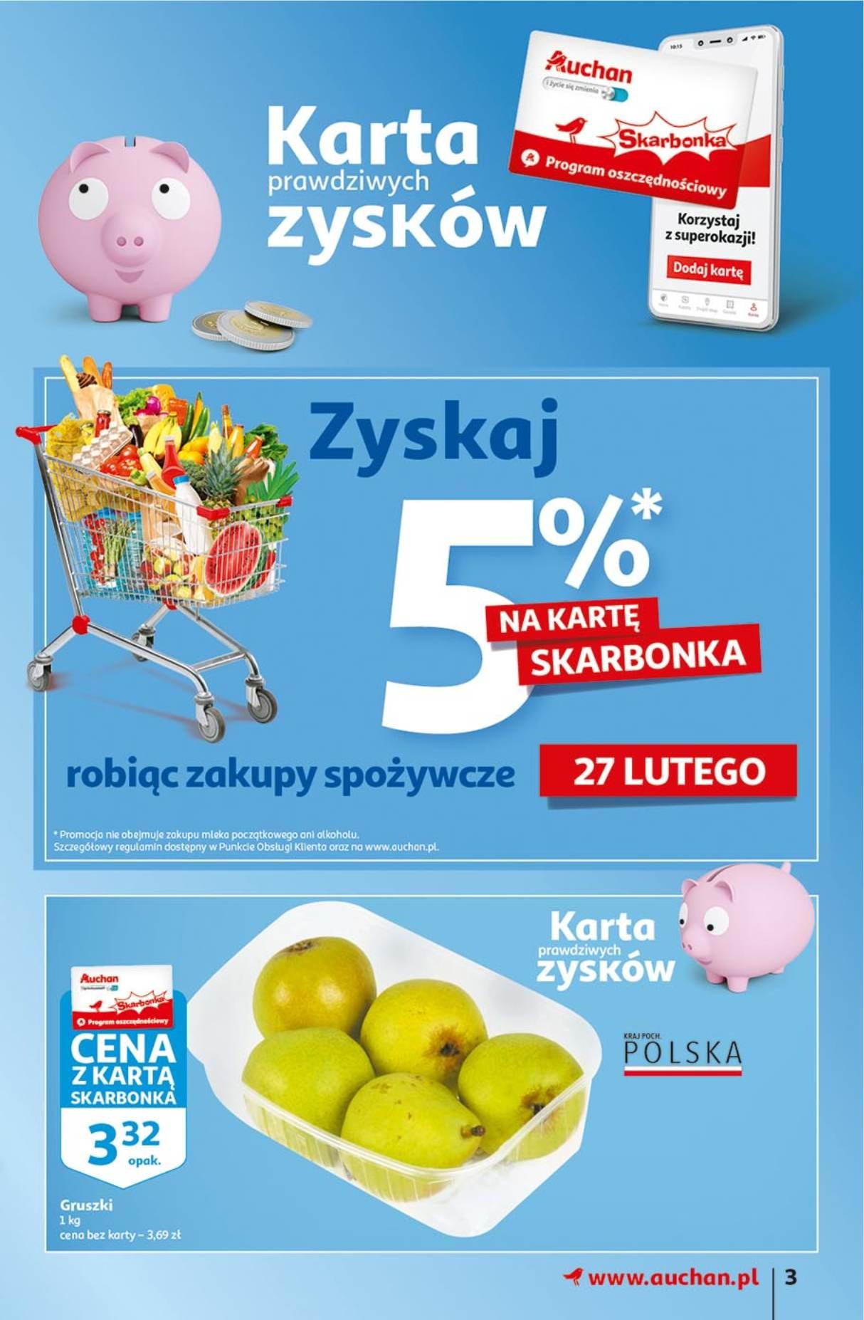 Gazetka promocyjna Auchan str. 3