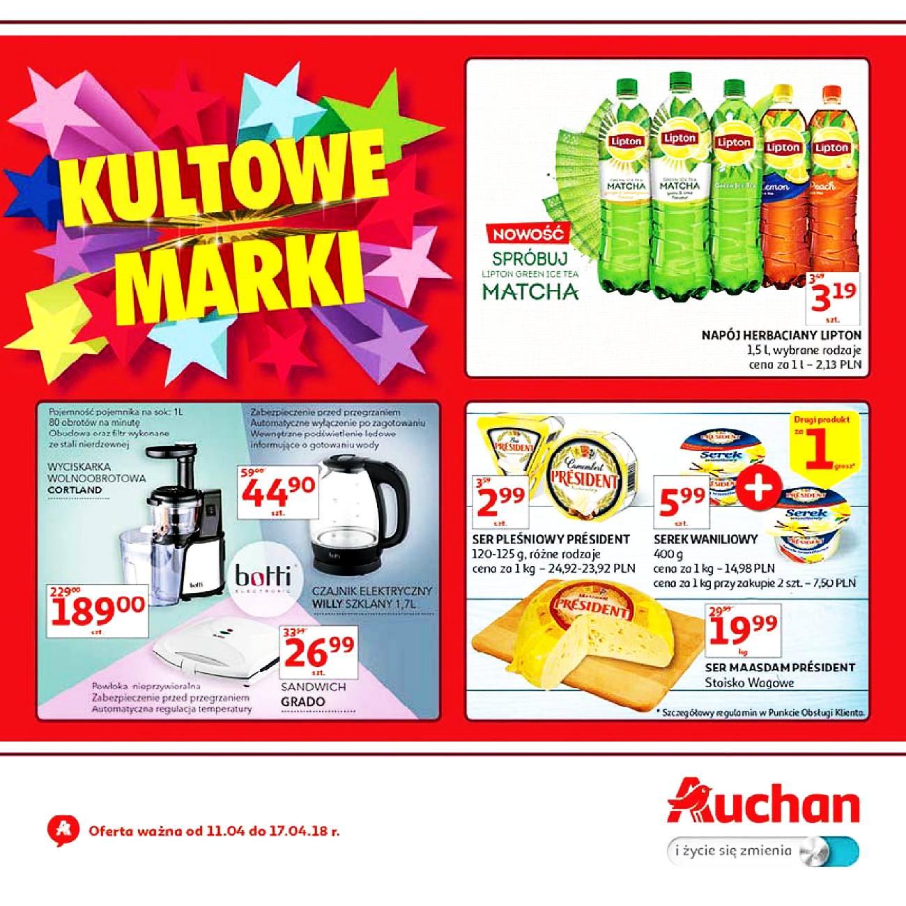 Gazetka promocyjna Auchan str. 1